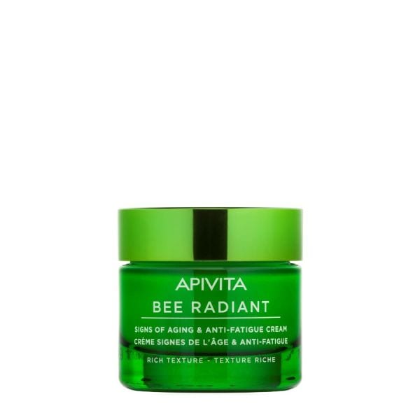 Apivita Bee Radiant Signs Of Aging And Anti-Fatigue Gel-Cream Rich Texture  Crema Fata 50 ml
