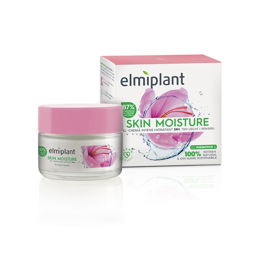 Elmiplant Gel - Crema Intens Hidratant Ten Uscat/Sensibil  Crema Fata 50 ml