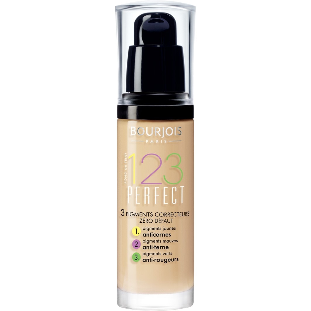 Bourjois 123 Perfect Foundation Beige Clair Fond Ten 30 ml