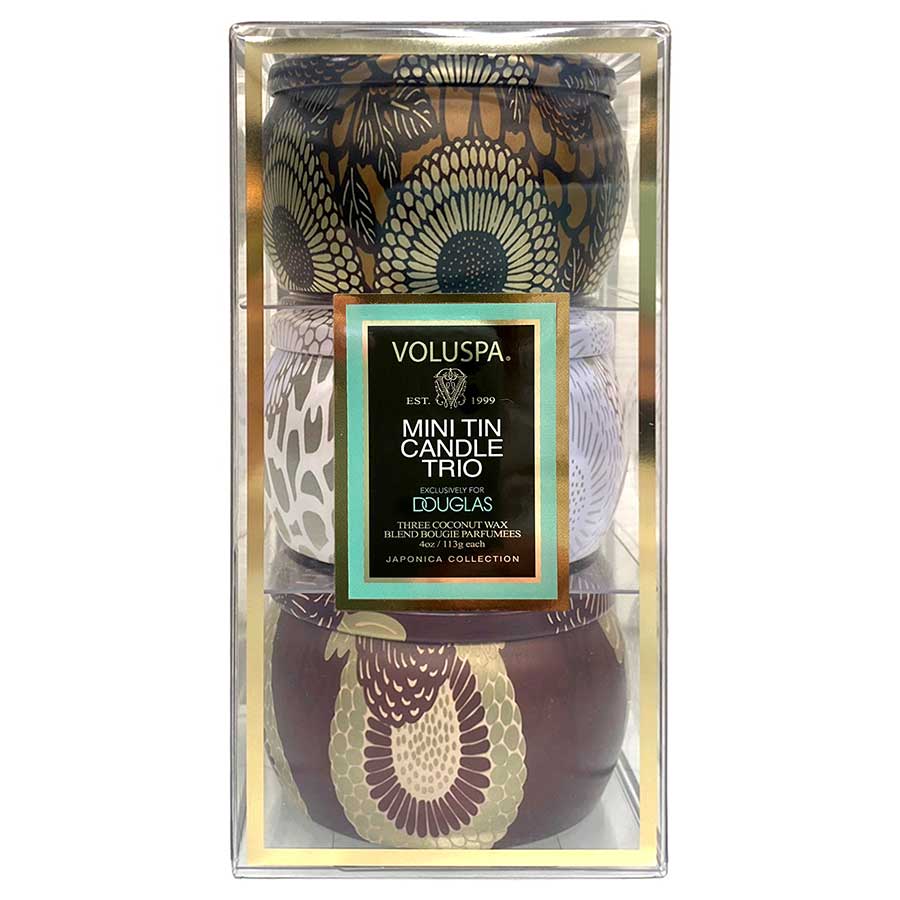 Voluspa Mini Tin Candle Trio  Set Lumanari 1 Bucată