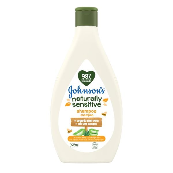 Johnson's Naturally Sensitive Shampoo  Sampon 395 ml