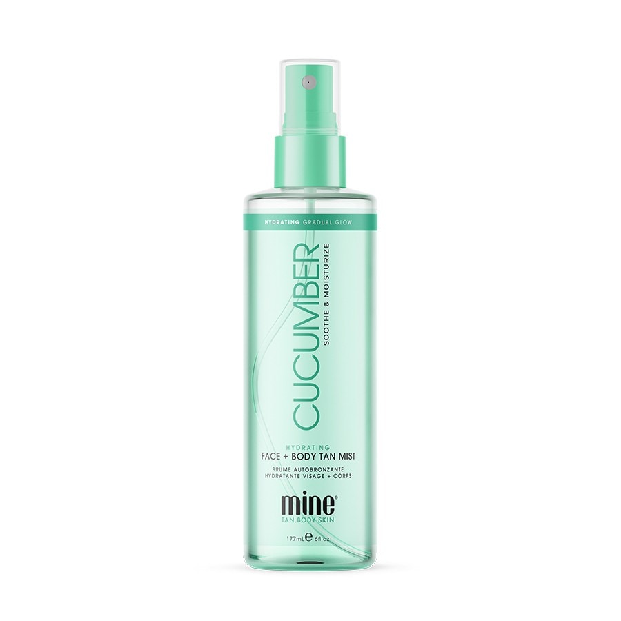MineTan Cucumber Hydrating Face & Body Mist  Autobronzant 177 ml