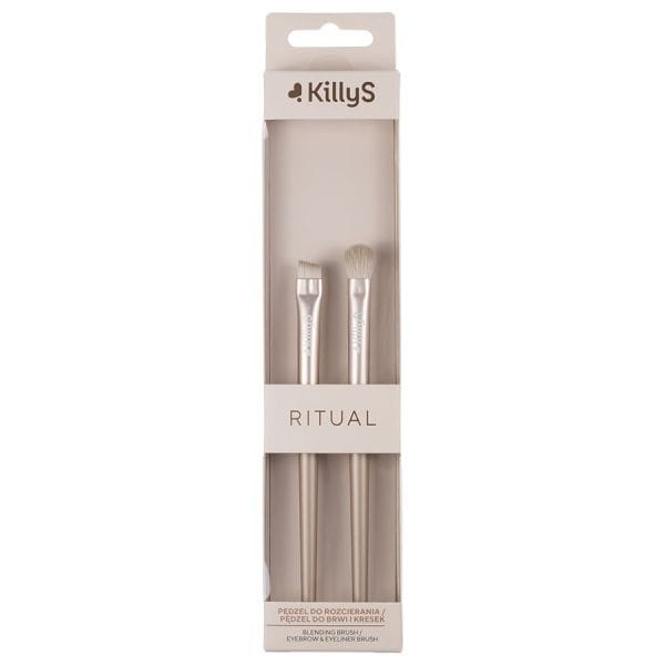 KillyS Eyeliner & Eyebrow Brush  Set Pensule 1 Bucată