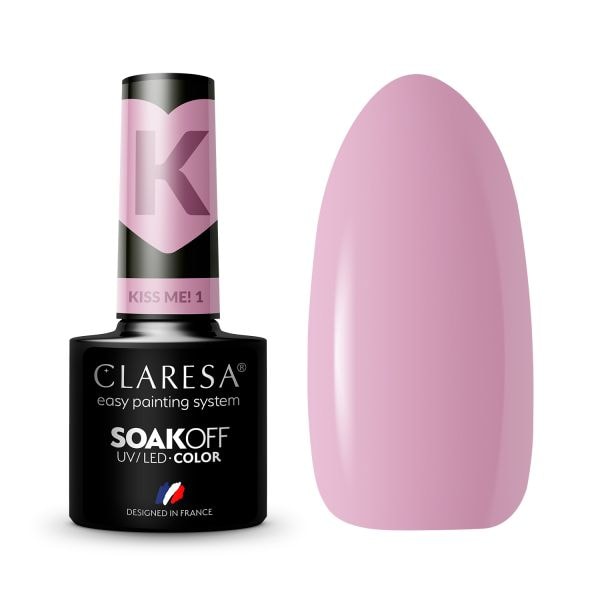 Claresa SoakOff UV/LED Color Kiss Me!  Lac Unghii 5 g