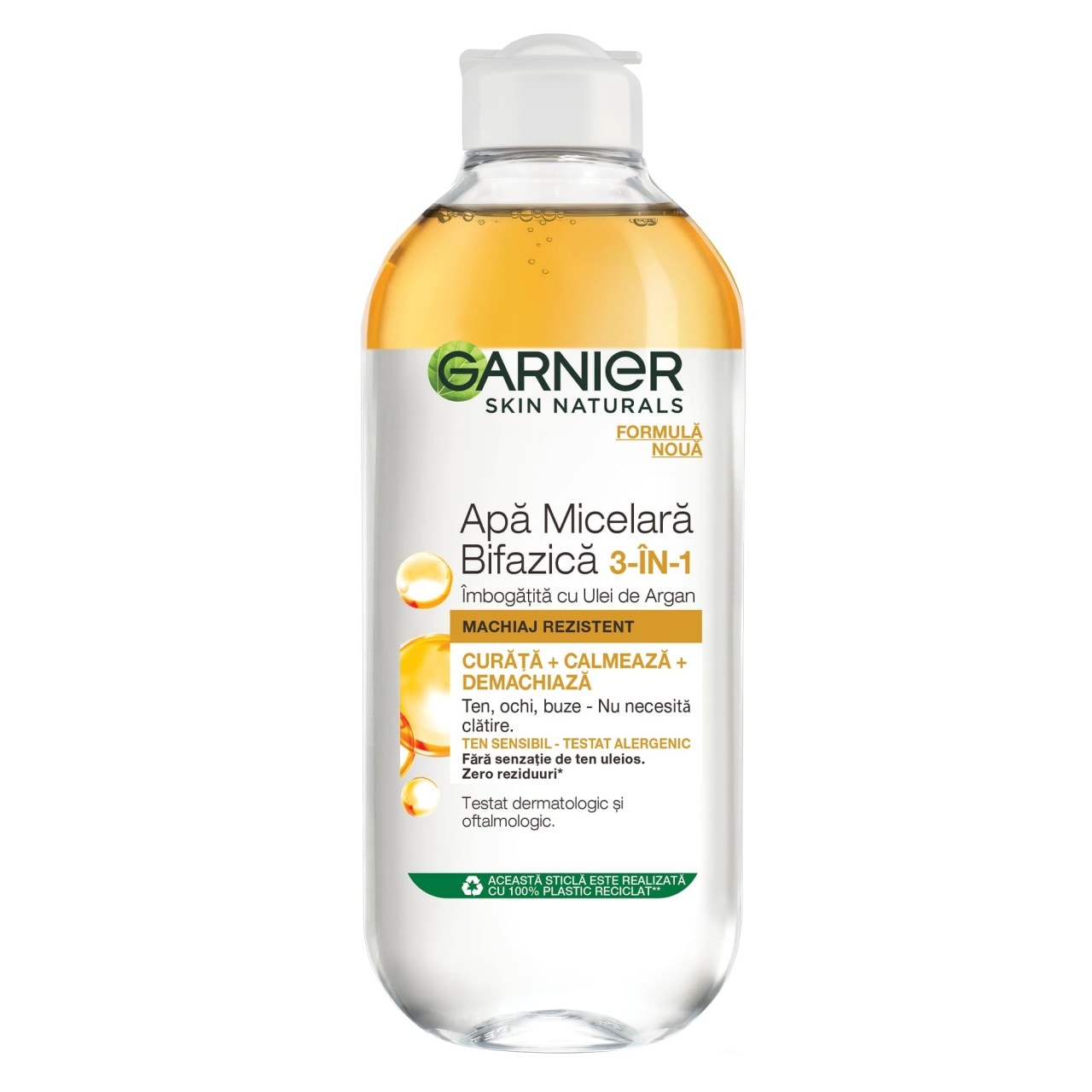 Garnier Apa Micelara Bifazica Cu Ulei De Argan  Apa Micelara 400 ml