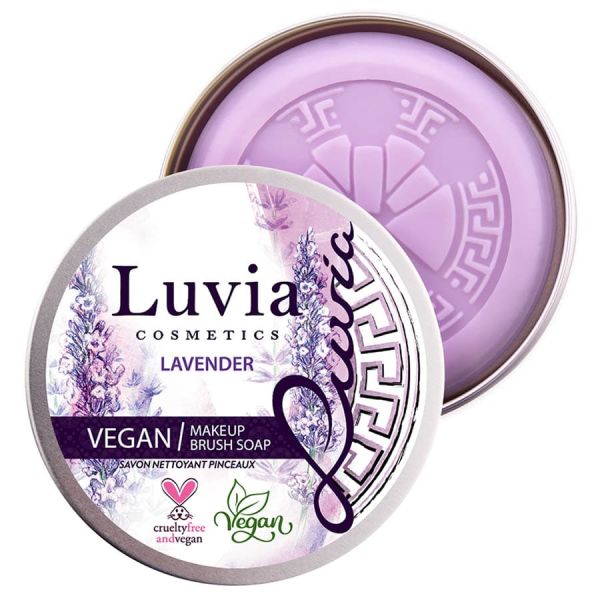 Luvia Cosmetics Brush Soap Lavender  Sapun Pensule 100 g