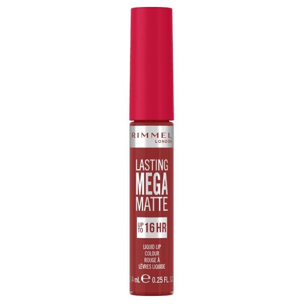 Rimmel London Lasting Mega Matte Lipstick Fire Starter Ruj 7 ml