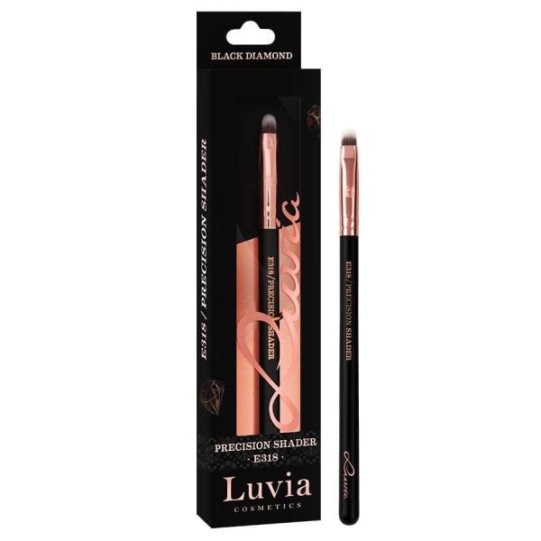 Luvia Cosmetics Precision Shader Black E318  Pensula Fard Pleoape 1 Bucată
