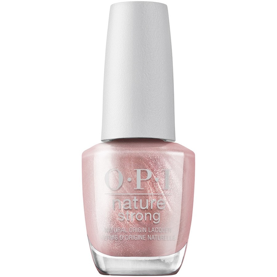 OPI Nature Strong Nail Lacquer Intentions are Rose Gold Lac Unghii 15 ml