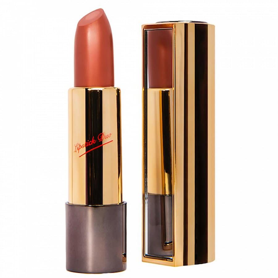 Delfy Cosmetics Bicolour Lipstick LCaramel Ruj 4 g