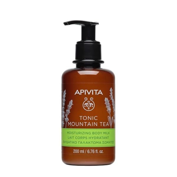 Apivita Tonic Mountain Tea Moisturizing Body Milk  Lotiune Corp 200 ml