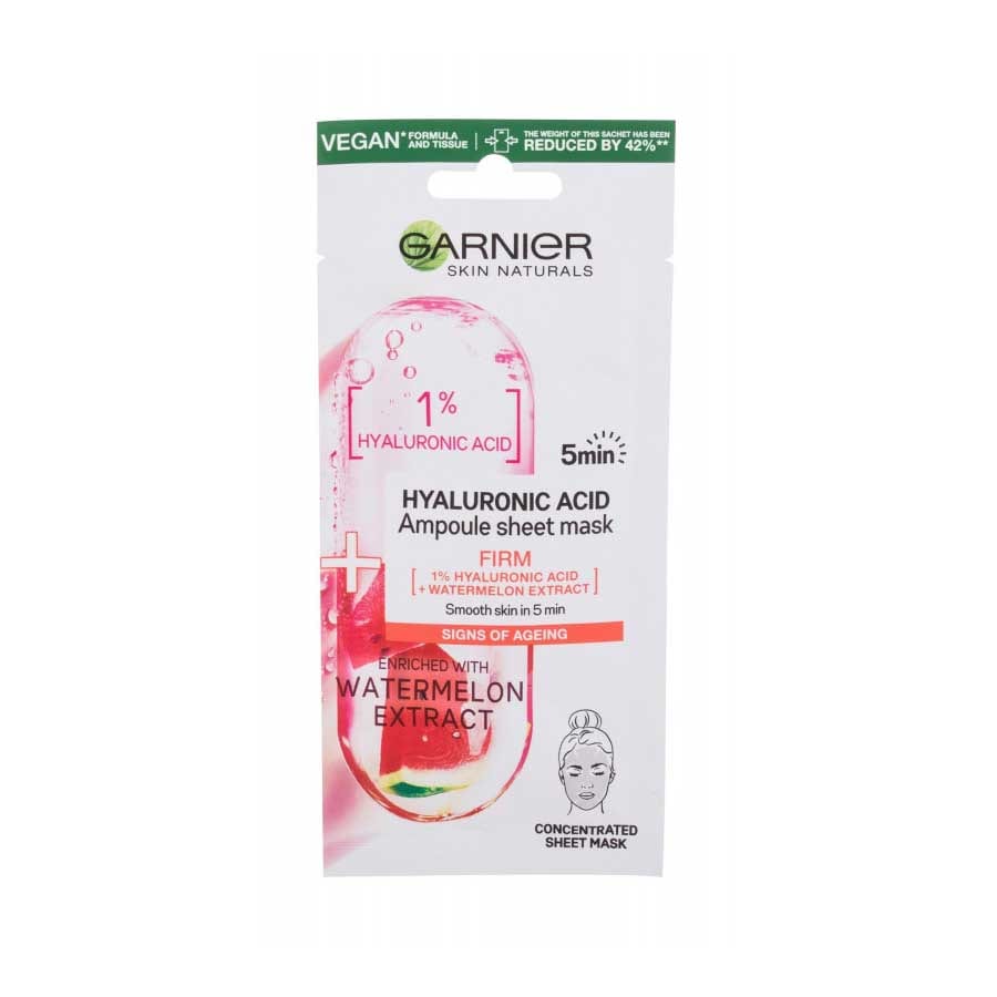 Garnier Masca Servetel Ampoule Firm Cu Pepene  Masca 15 g