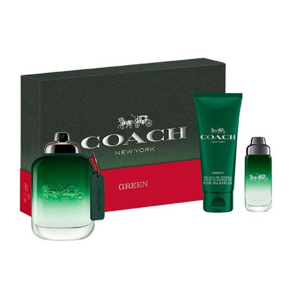 COACH Coach Green Eau De Toilette Gift Set  Set Parfumerie 1 Bucată