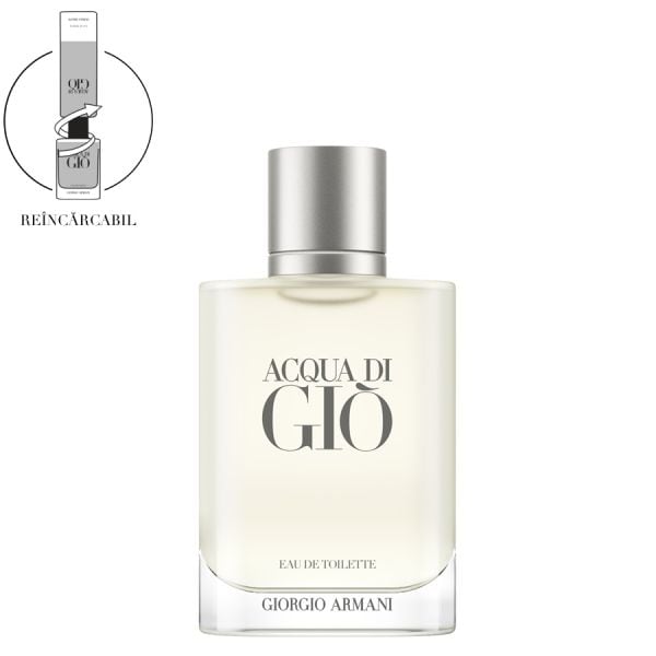 Armani Acqua Di Gio Eau De Toilette - Apa De Toaleta Reincarcabila Barbati  Apa Toaleta 100 ml