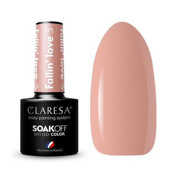 Claresa SoakOff UV/LED Color Fallin Love  Lac Unghii 5 g