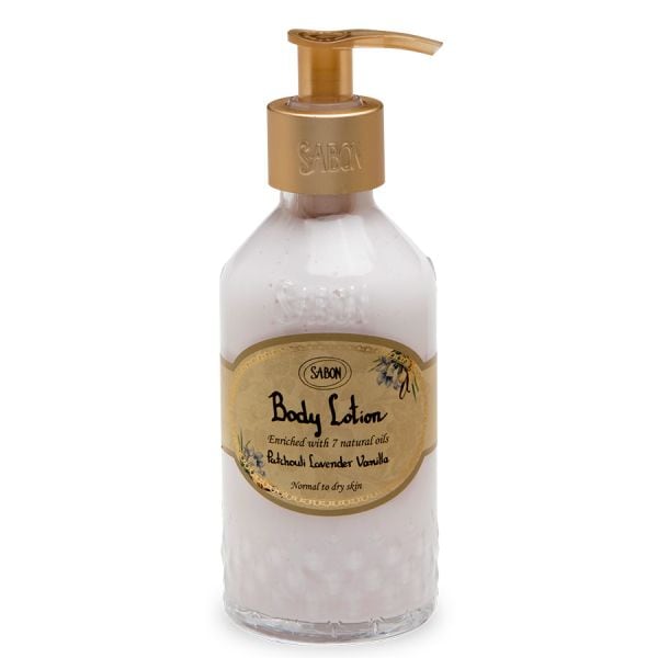 Sabon Body Lotion Patchouli Lavander Vanilla  Lotiune Corp 200 ml