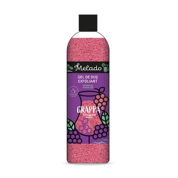 Melado Exfoliating Shower Gel Grappa  Gel Dus 500 ml