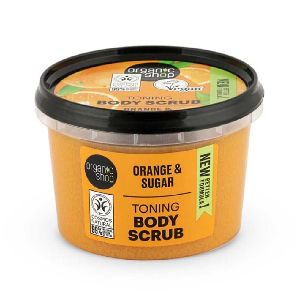 Organic Shop Orange Body Scrub  Scrub 250 ml