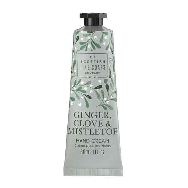 Scottish Fine Soaps Ginger,Clove & Mistletoe Hand Cream  Crema Maini 30 ml