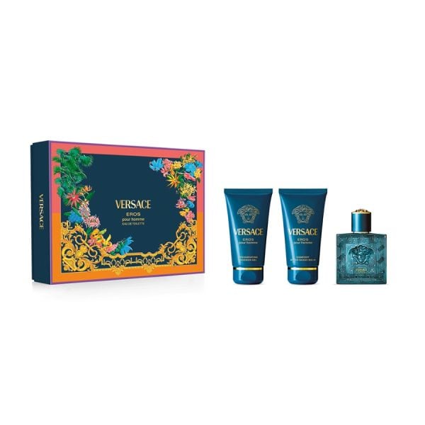 Versace Eros Pour Homme Eau De Toaleta Gift Set  Set Parfumerie 1 Bucată