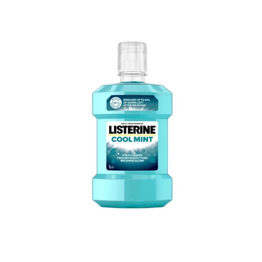 Listerine Mouthwash Cool Mint  Apa Gura 1000 ml