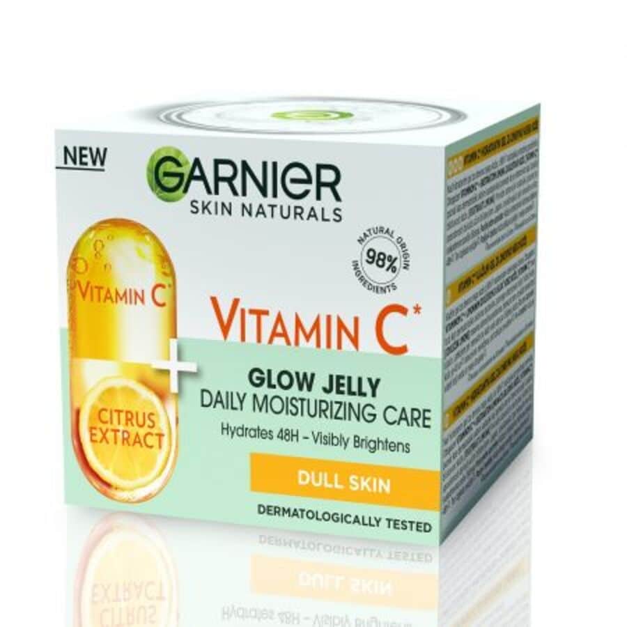 Garnier Vitamin C Glow Jelly Daily Moisturizing Care  Crema Fata 18.8 g