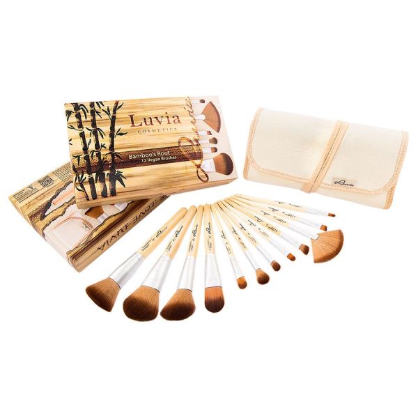 Luvia Cosmetics Bamboo’s Root Brush  Set Pensule 1 Bucată