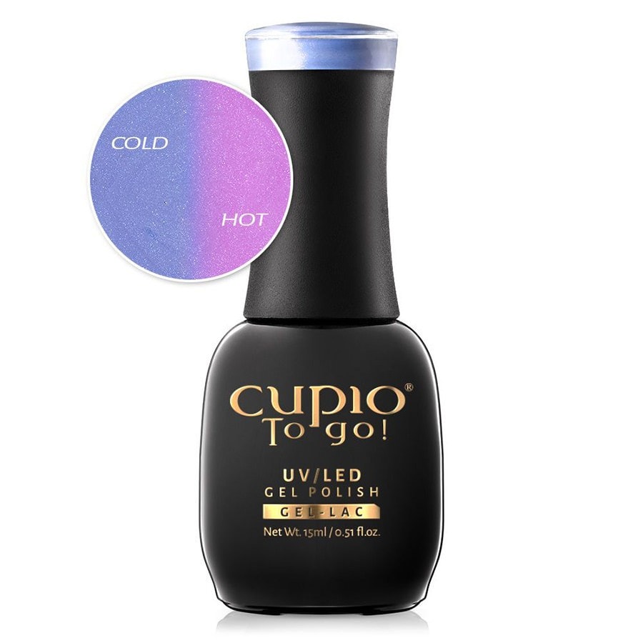 Cupio Oja Semipermanenta Cupio To Go! Pink Sapphire Lac Unghii 15 ml