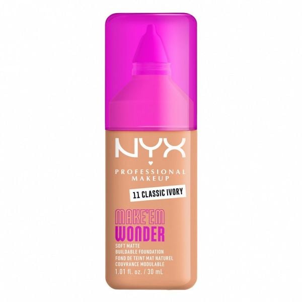 NYX Professional Makeup Make EM Wonder Foundation Classic Ivory Fond Ten 30 ml