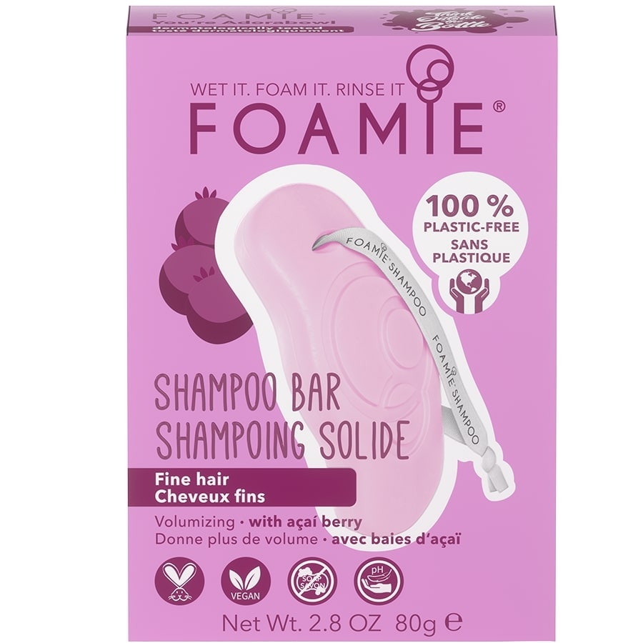 Foamie Youre Adorabowl Acai Shampoo Bar For Volume  Sampon 80 g