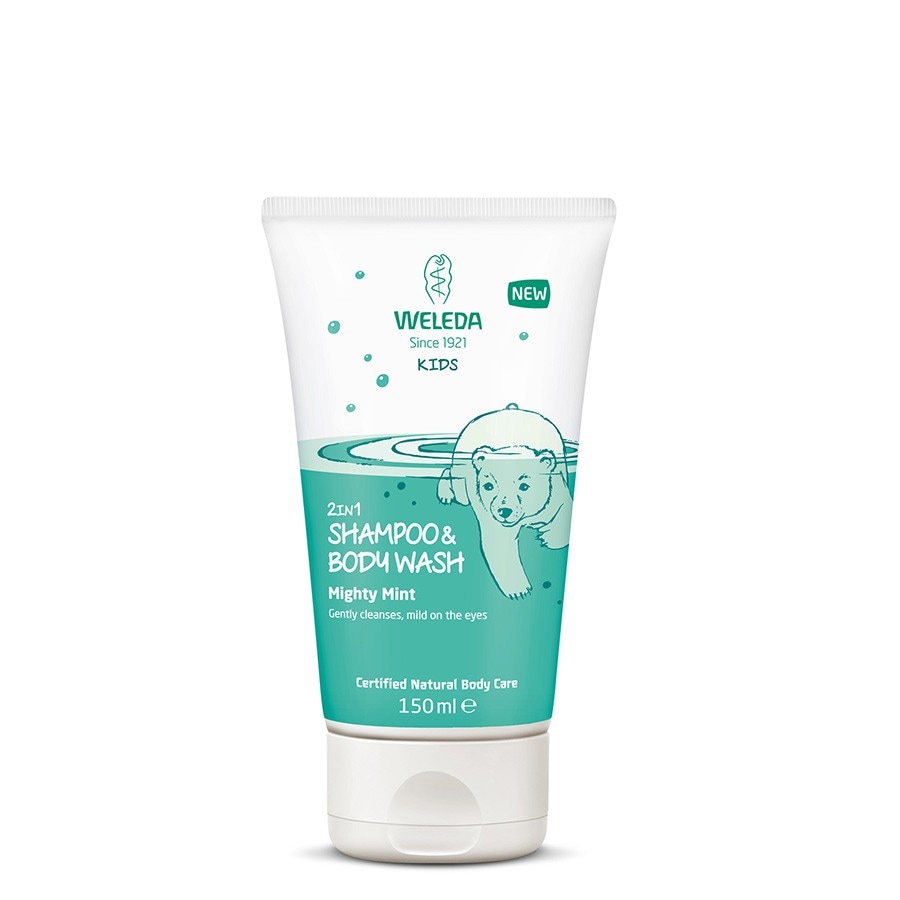 Weleda Gel Dus & Sampon Mint  Gel Dus 150 ml