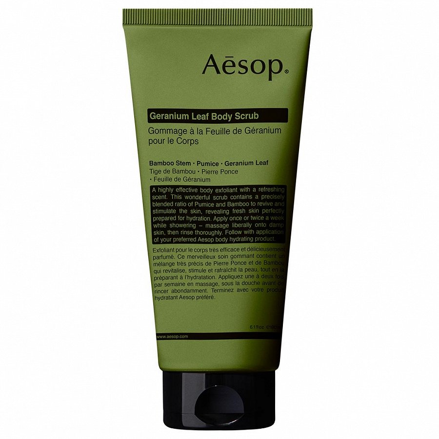 Aesop Geranium Leaf Body Scrub  Exfoliant Corp 180 ml