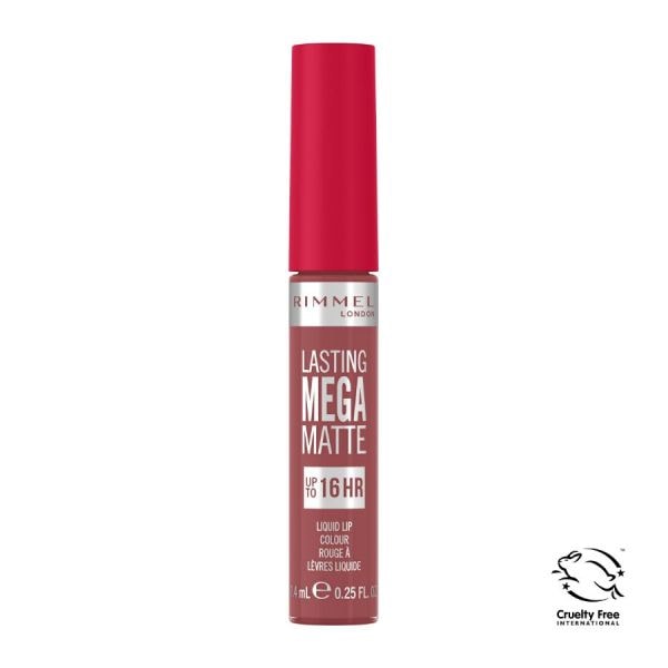 Rimmel London Lasting Mega Matte Lipstick Rose & Shine Ruj 7 ml