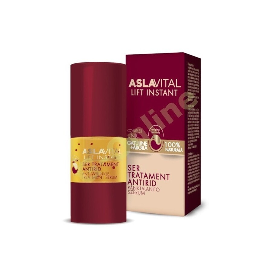 Aslavital Lift Instant Ser Pentru Tratament Antirid  Ser 15 ml