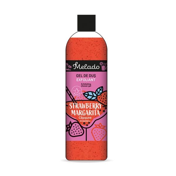Melado Exfoliating Shower Gel Strawberry Margarita  Gel Dus 500 ml