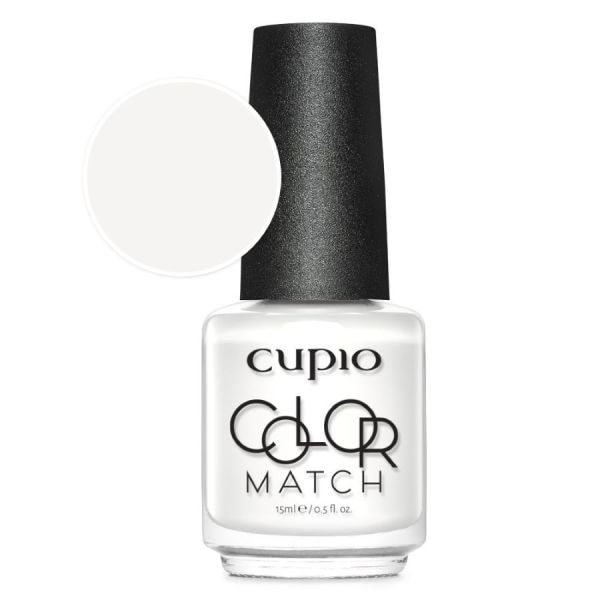 Cupio Color Match Nail Icy White Lac Unghii 15 ml