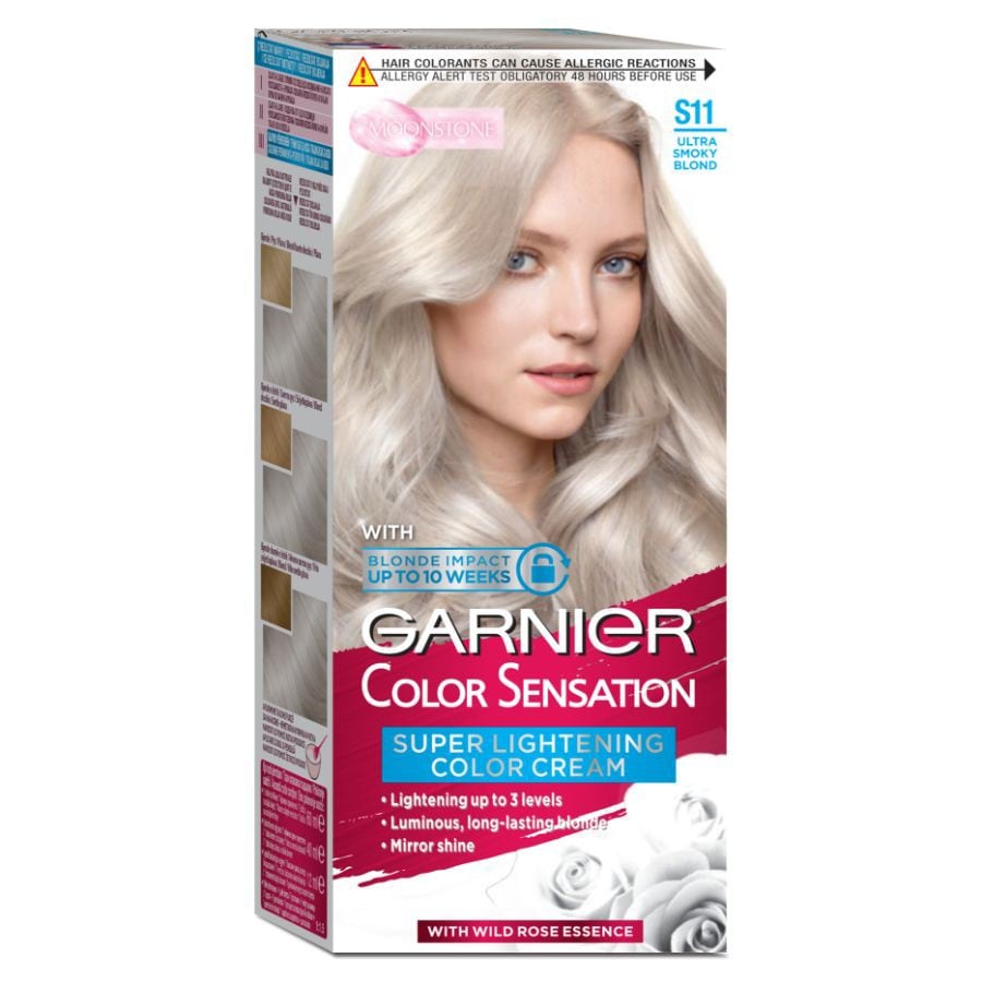 Garnier Color Naturals Vopsea De Par Permanenta Silver Ultra Blond Vopsea Par 1 Bucată