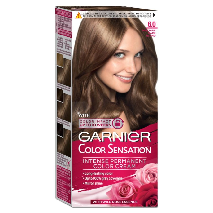 Garnier Color Naturals Vopsea De Par Permanenta .Blond Inchis Pretios Vopsea Par 1 Bucată