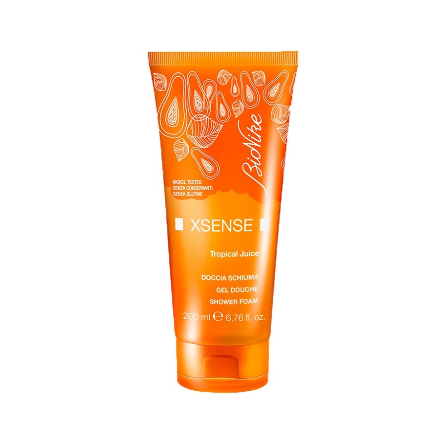 Bionike Defence Xsense Tropical Juice Shower Foam  Gel Dus 200 ml