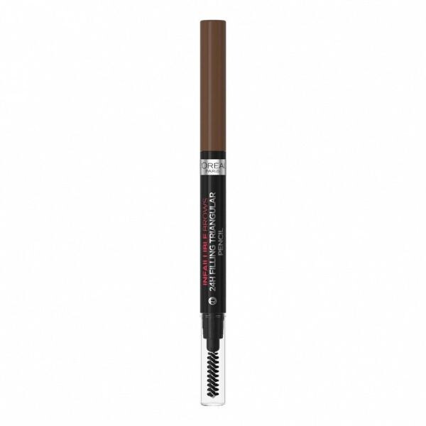 L'Oreal Paris 24H Filling Triangular Pencil Light Brunette Creion Sprancene 1 ml