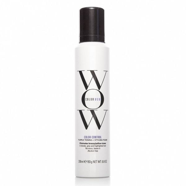 Color Wow Color Control Purple Toning And Styling Foam   200 ml