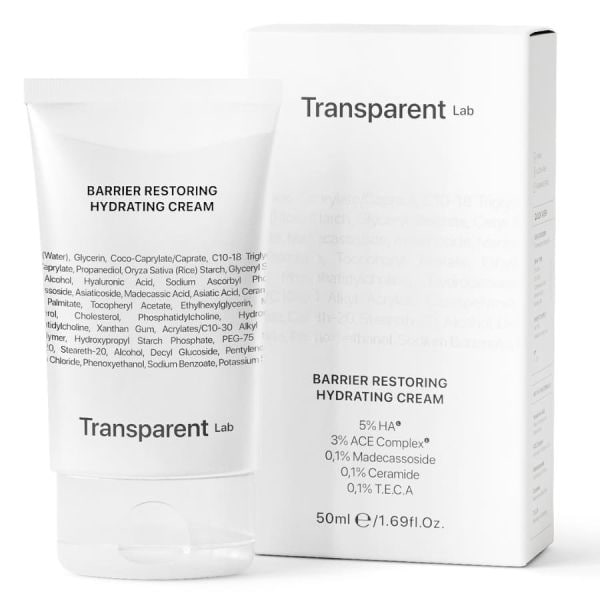 Transparent Lab Barrier Restoring Hydrating Cream  Crema Fata 50 ml