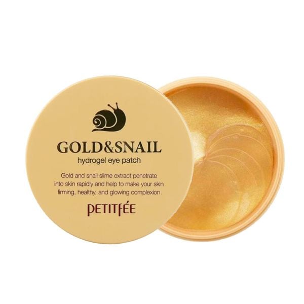 Petitfee Gold & Snail Hydrogel Eye Patch  Masca 1 Bucată