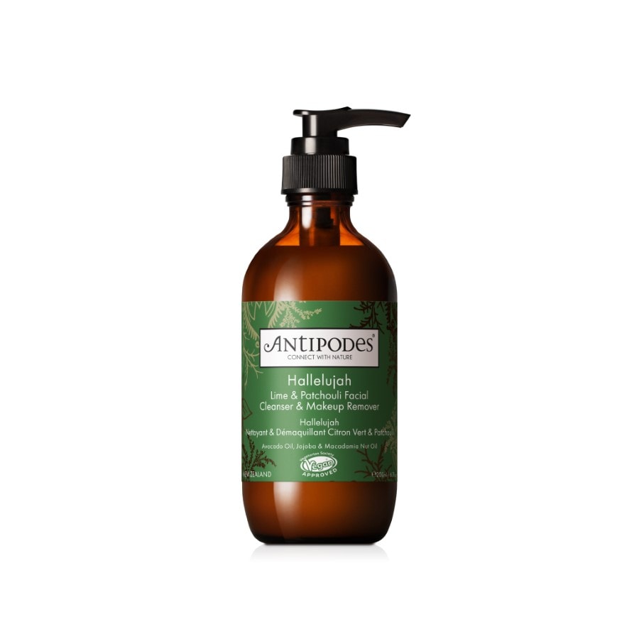 Antipodes Hallelujah Lime & Patchouli Cleanser & Makeup Remover  Demachiant 200 ml