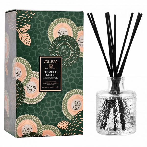 Voluspa Temple Moss Reed Diffuser  Lumanari 100 ml