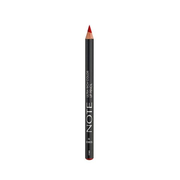 Note Cosmetique Ultra Rich Color Lip Pencil Scarlet Creion Buze 1.1 g