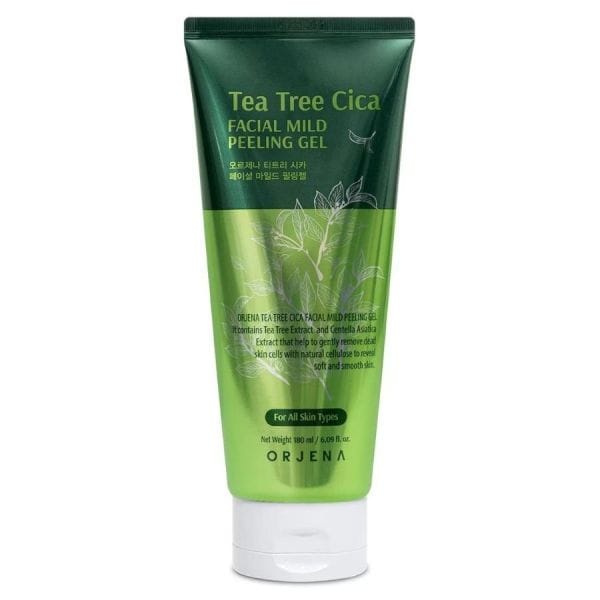 Orjena Tea Tree Cica Mild Facial Peeling Gel  Exfoliant Fata 180 ml