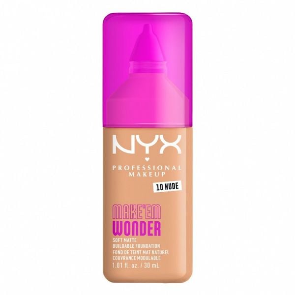 NYX Professional Makeup Make EM Wonder Foundation Nude Fond Ten 30 ml