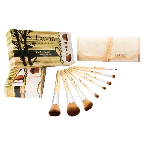 Luvia Cosmetics Bamboo’s Leaf Brush  Set Pensule 1 Bucată