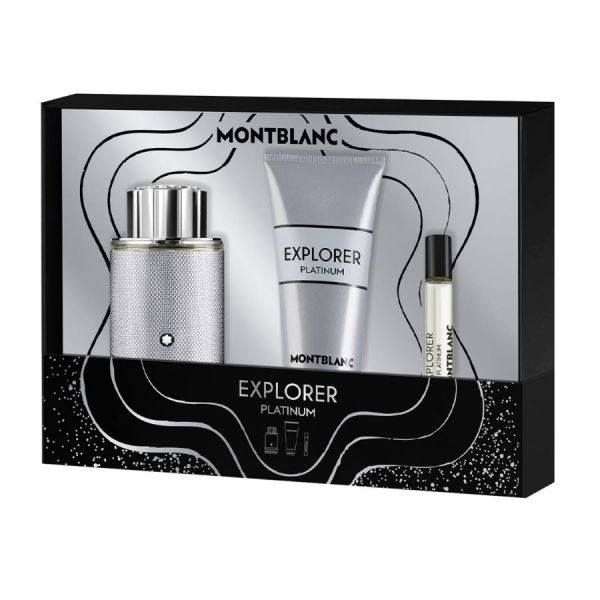 Mont Blanc Explorer Platinum Eau De Parfum 100 Ml Gift Set  Set Parfumerie 1 Bucată